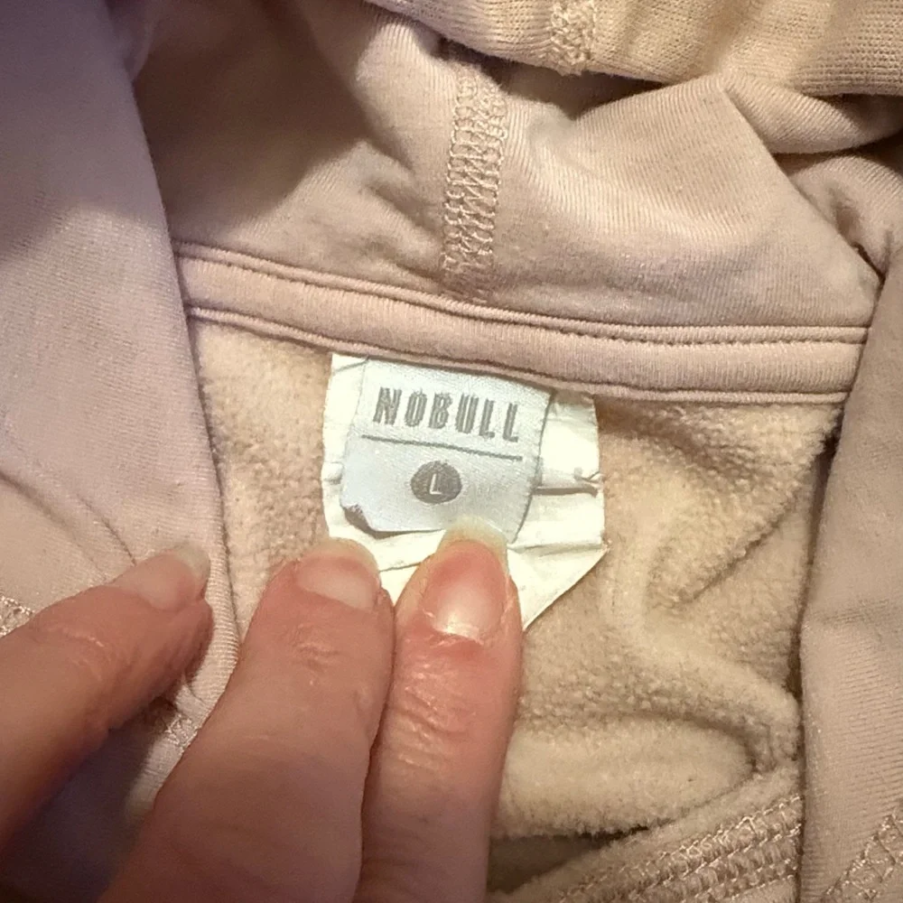 NOBULL Women's Ombré Hoodie in Rose size L - Picture 5 of 6